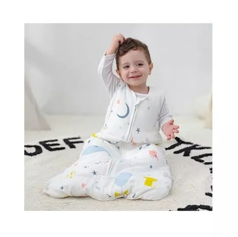 Mosebears Baby 12-18 Months (22-28lbs) Sleepsack 2-Way Zipper Unisex Animals